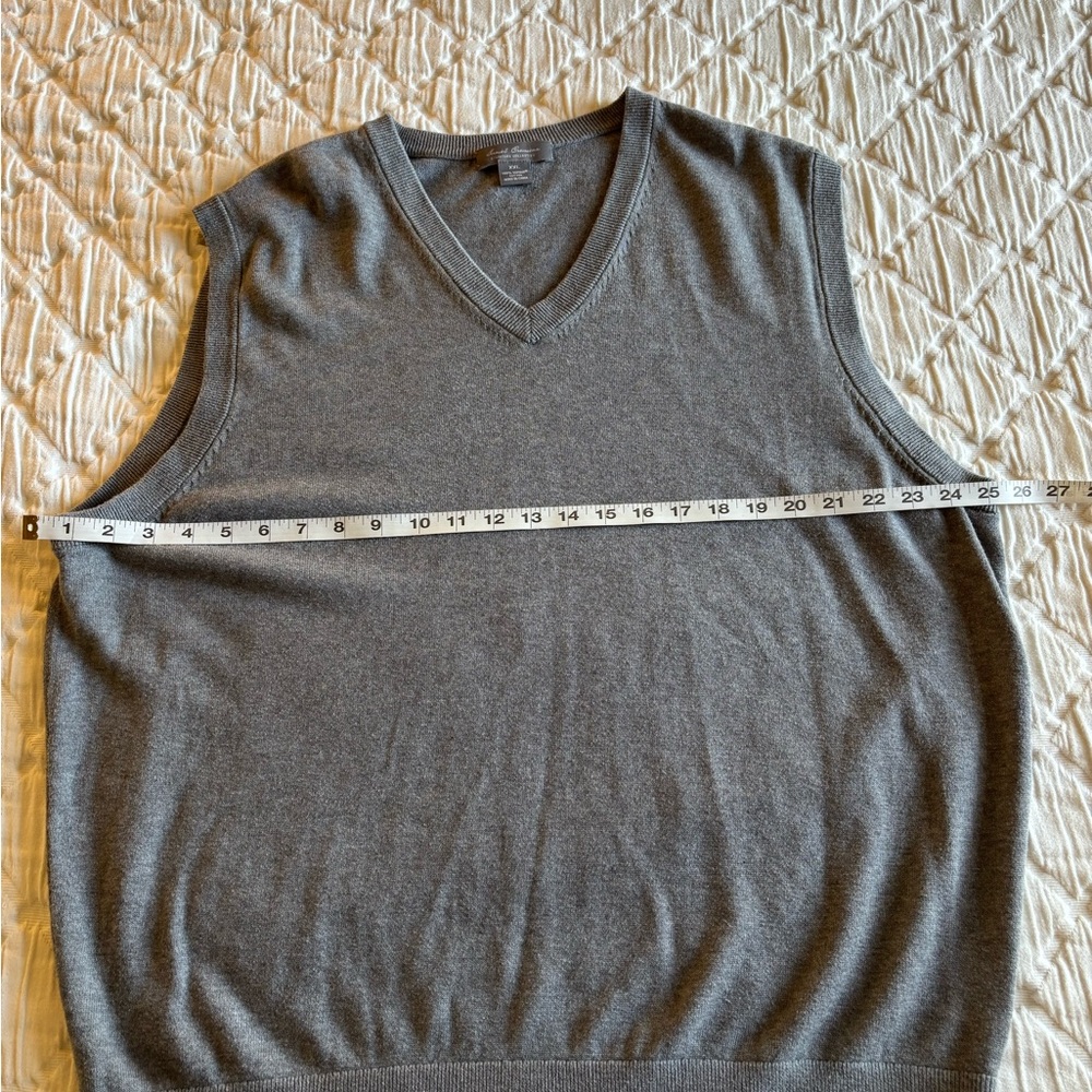 Daniel Cremieux Sweater Men XXL Gray Sleeveless Vest Casual Preppy ‎ Pullover - Picture 6 of 7
